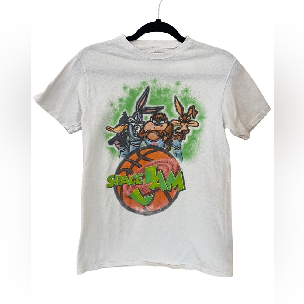 Retro space jam tee